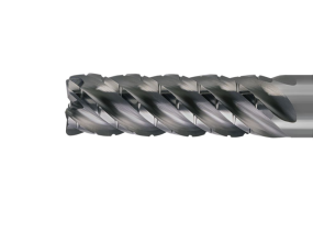 T-BELI . TBAL-5      5 FLUTE - CORNER RADIUS Chipbreaker Rougher - Variable Pitch - For High Efficency Milling