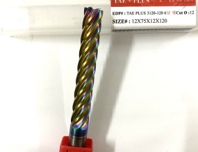 Dao phay phủ DLC cho nhôm D12X75X12DX120L - 6F